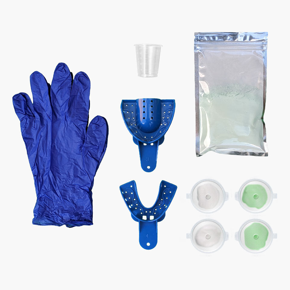 Denturas Dental Impression Kit Contents